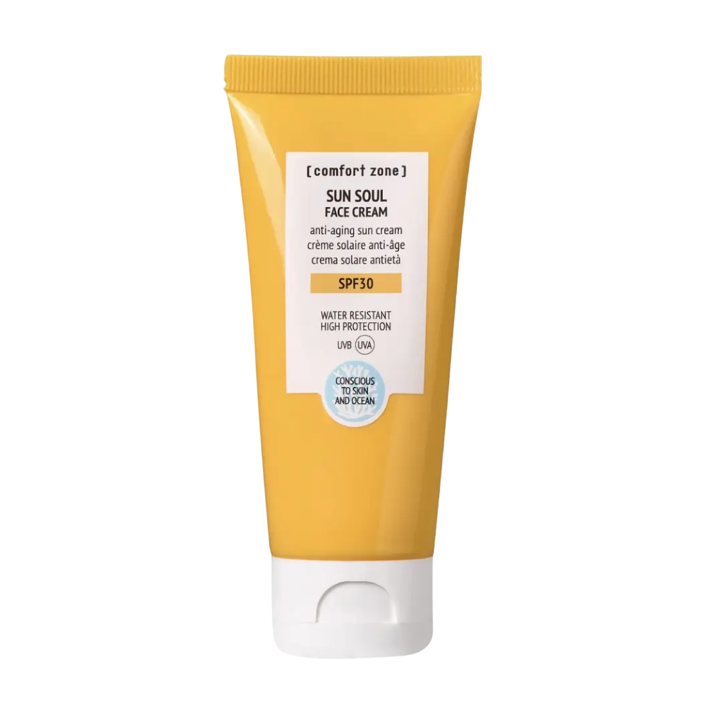 COMFORT ZONE Sun Soul Face Cream SPF30+ 60ml - Антивіковий сонцезахисний крем для обличчя з SPF 30 COMFORT ZONE Sun Soul Face Cream SPF30+ 60ml - Антивіковий сонцезахисний крем для обличчя з SPF 30